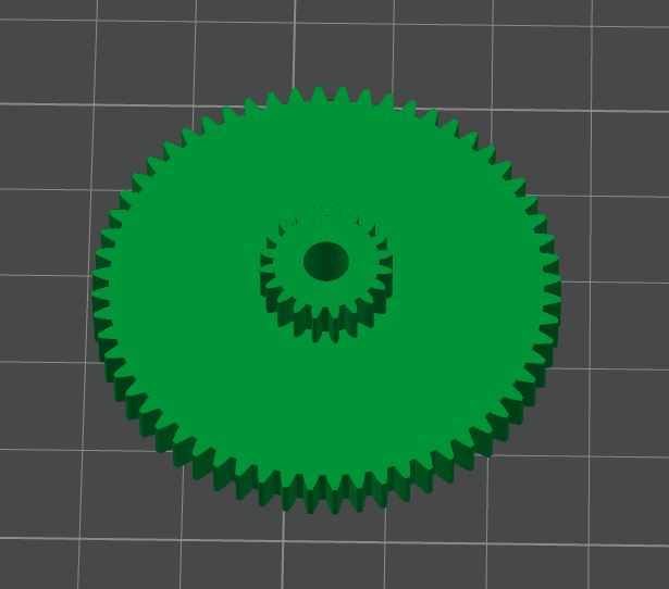 20T x 0.4M linked 60T 0.5M.STEP